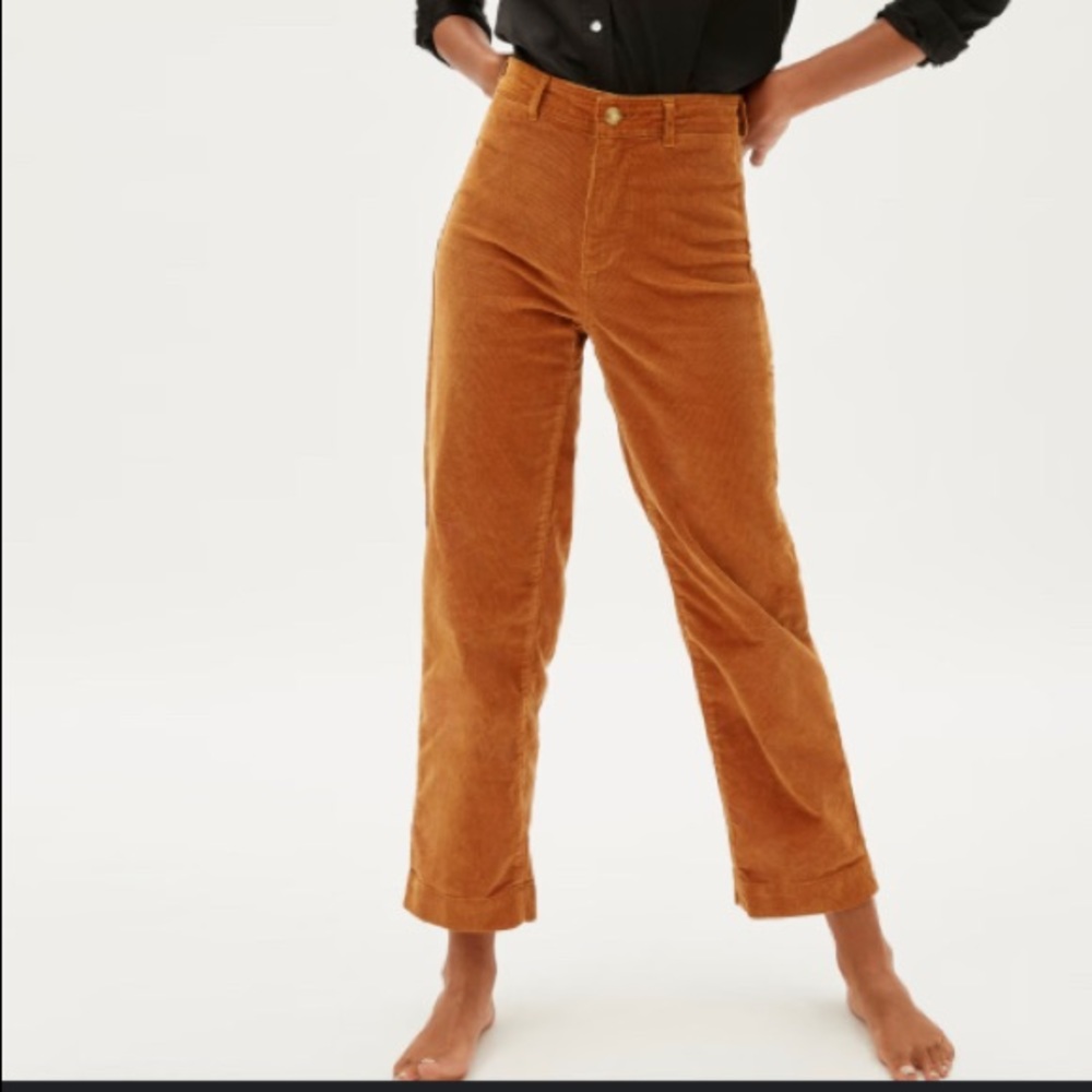 Everlane Wide Leg Corduroy Pants - Size 6